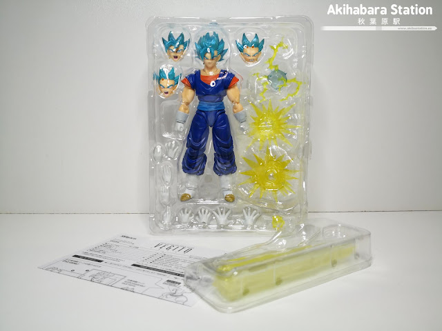 Review del S.H.Figuarts Super Saiyan God Super Saiyan Vegetto de Dragon Ball Super, Tamashii Nations.