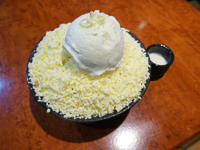 snow white bingsu at Nunsongyee