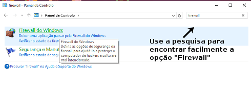 Como abrir portas na Firewall do Windows