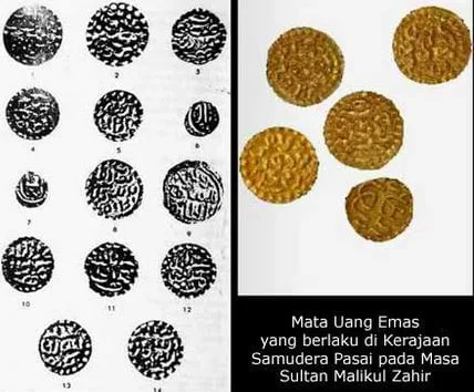 Gambar Koin Emas Peninggalan Samudera Pasai