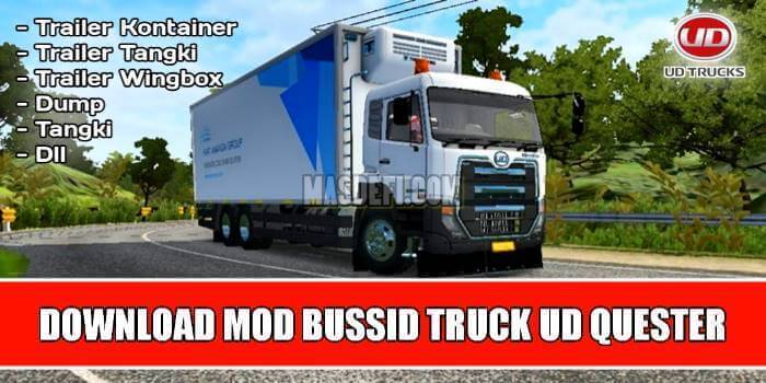 download mod bussid truck ud quester