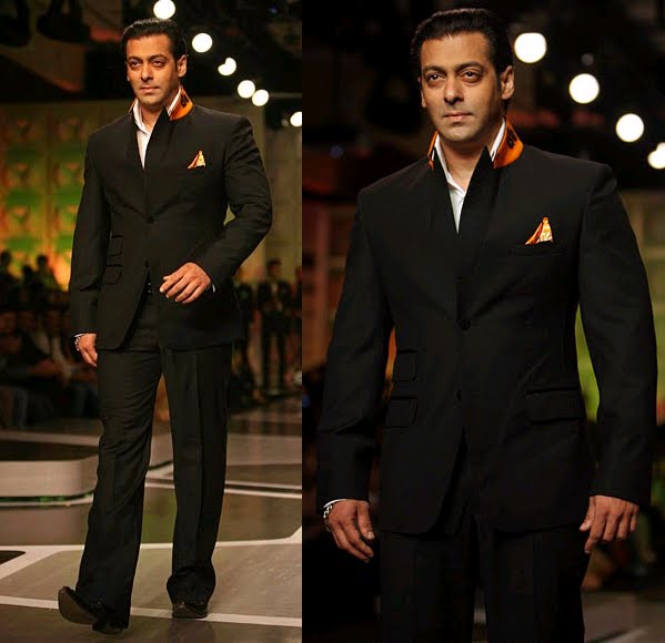 Salman Khan Ashish Soni Men's Fashion Week India