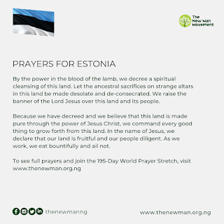 World Prayer Stretch Day 56: Prayers for Estonia