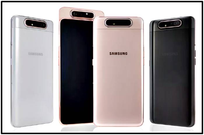Samsung galaxy A80 colores y cámara