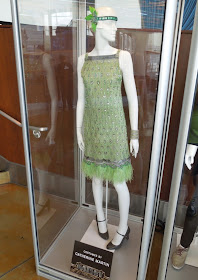 Great Gatsby green party dress