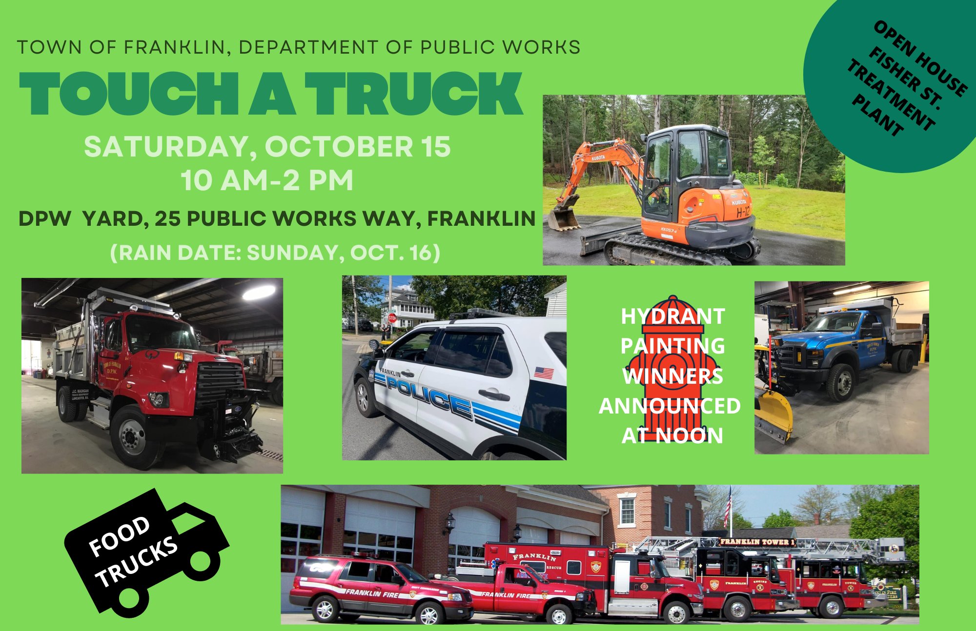Franklin Matters Save the date! DPW "Touch a Truck" event scheduled