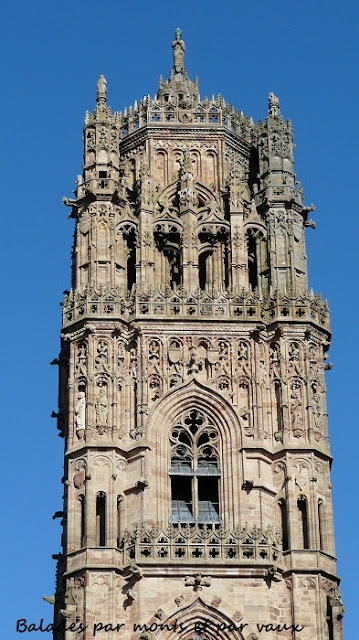 La cathédrale Notre-Dame à Rodez