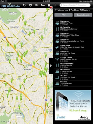 Free Wi-Fi Finder for iPad