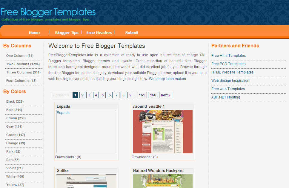 Free Blogger Templates