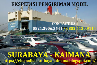 JASA EKSPEDISI PENGIRIMAN CARGO MOBIL (PICK UP TRUK COLT DIESEL/ CDD FUSO TRONTON TRAILER TANGKI DUMP TRUCK LOWBED CRANE)SURABAYA KE KAIMANA PAPUA BARAT