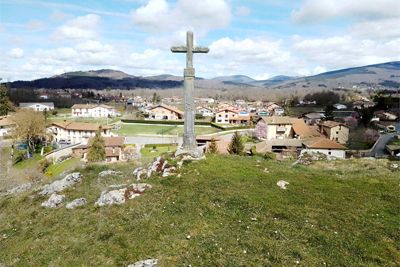 Bitoriano visto desde la iglesia