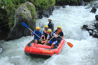 rafting in the rain