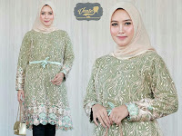 Model Baju Gamis Batik Terbaru 2019 Wanita Gemuk