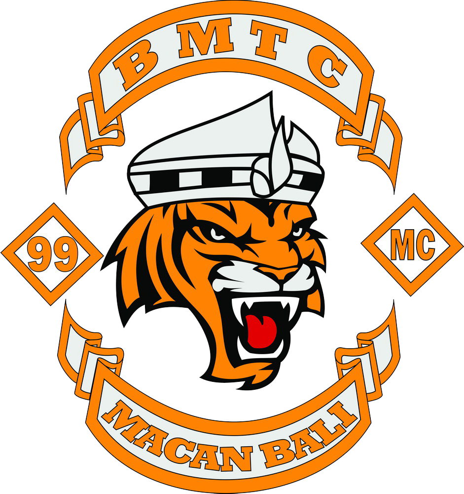 Present LIFE MEMBER Emblem Punggung BMTC Macan  Bali 