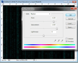 Belajar photoshop efek matrix di photoshop