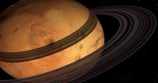 perkiraan cincin planet Mars yang akan terbentuk