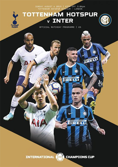 Tottenham Hotspur FC 2019/20 season programme cover