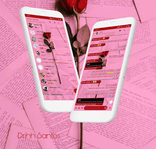 Rosa Vermelha Theme For YOWhatsApp & Fouad WhatsApp By Driih Santos