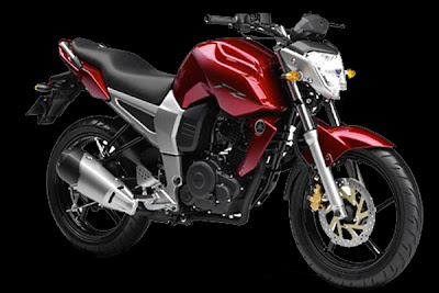 Red Motorcycle Yamaha FZ-16
