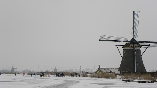 Schaatsen op de Rottemeren