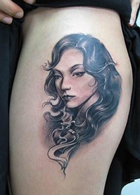 free portrait tattoo design