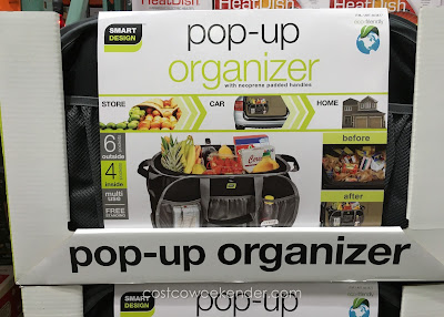 Costco 663877 - Store the Smart Design Pop-Up Organizer in your car or use it around the house