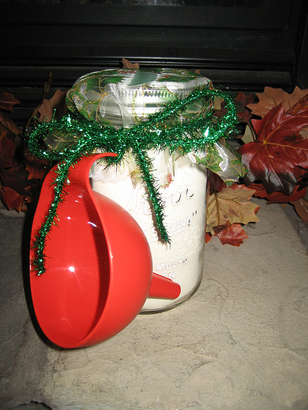 Gifts-in-a-jar Funnel Cake Mix