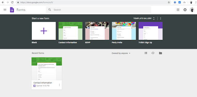 Cara Membuat Kuesioner dan Formulir Online di Google Form - WandiWeb