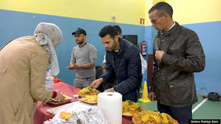 Comida comunitaria Bizilagunak