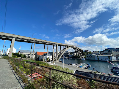 Risøy bridge at Haugesund, Norway