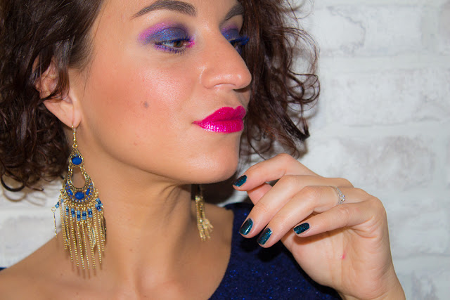 Mon maquillage Marine et Fuchsia