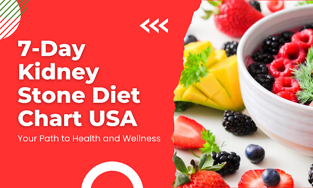 The Ultimate 7-Day Kidney Stone Diet Chart USA