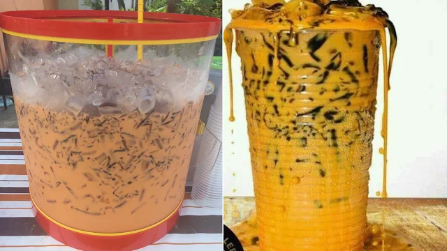 resepi teh ais cincau