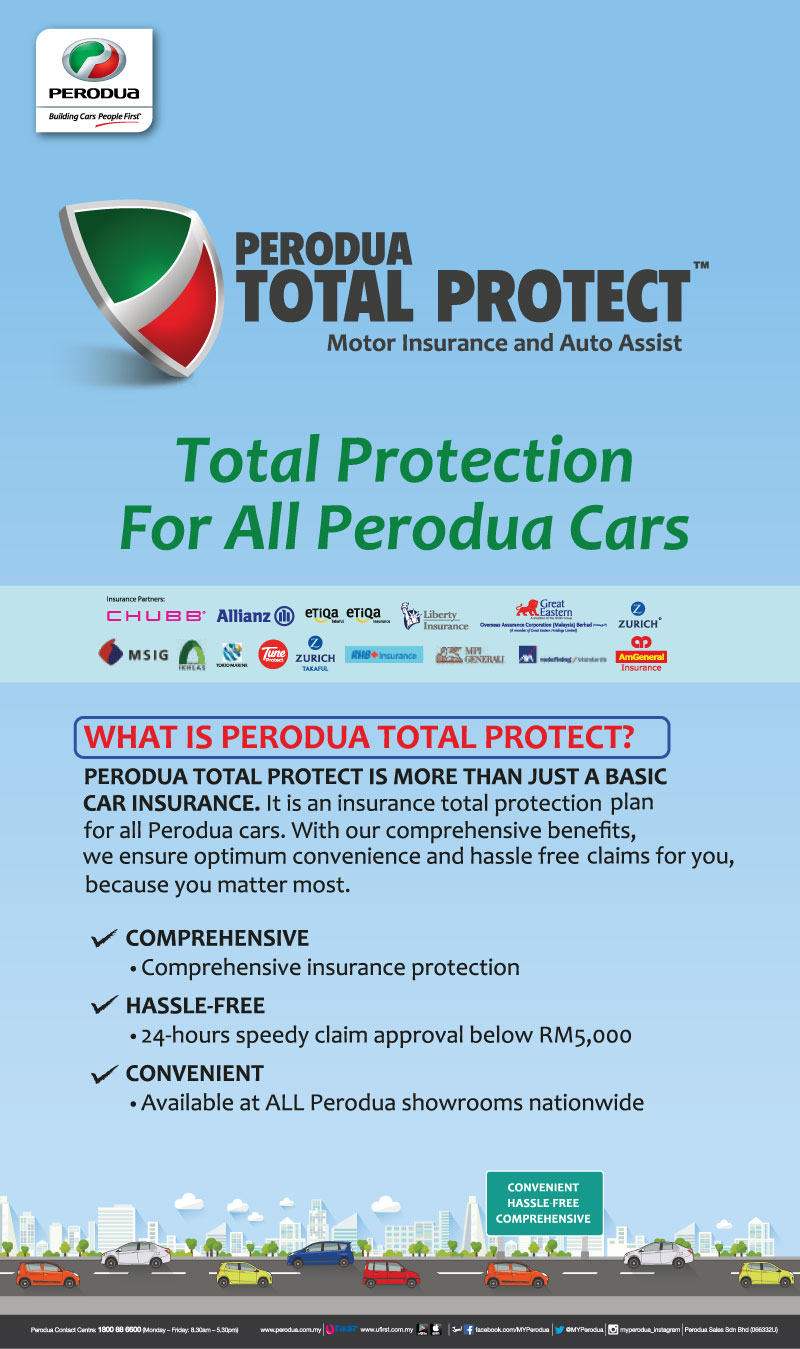 KELEBIHAN PERODUA TOTAL PROTECT ~ BELI KERETA PERODUA 