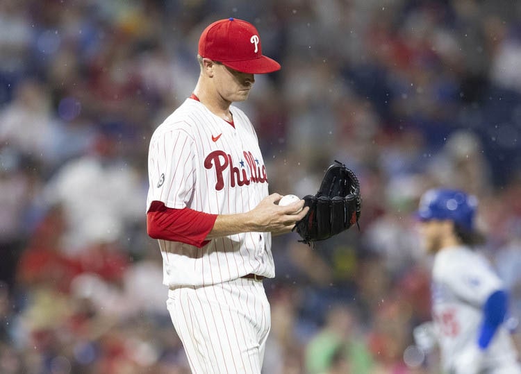 Kyle Gibson and the Phillies lost to the Dodgers