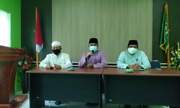 Camat Lingga Menyambut Kedatangan Rombongan Khafilah STQ Tingkat Kabupaten Lingga Ke IX
