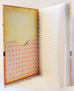 scrapbooking przepiśnik notes kulinarny card making