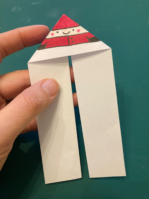how to make a DIY climbing Santa Paper STEM craft with preschool elementary middle-school aged kids for easy STEM-filled Christmas afternoon fun