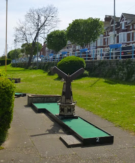 Crazy Golf course on South Parade in Skegness