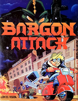 Portada videojuego Bargon Attack