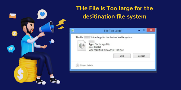 HOW TO FIX the "FILE TOO LARGE FOR Destination File System" Error on Windows