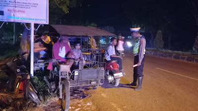 Pastikan Kamseltibcarlantas, Satlantas Polres Aceh Tamiang Laksanakan Patroli Rutin 