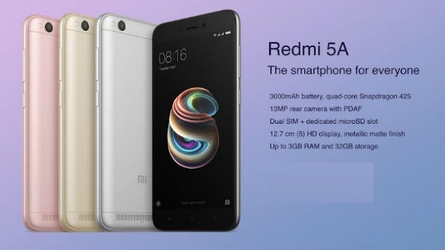 Xiaomi Redmi 5A and Redmi S2