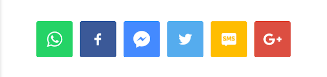 How To Create Social-Media Share Button For Blogger/Website [English/Hindi/Urdu]