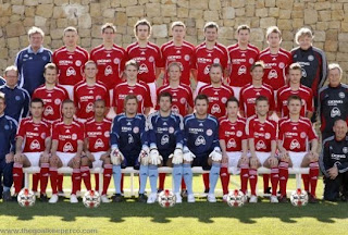 Denmark National Football Team for World Cup 2010 South Africa