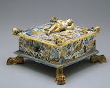 Portagioie in maiolica