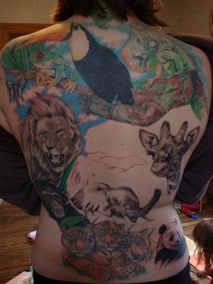 2012 Animal Tattoos Sleeve