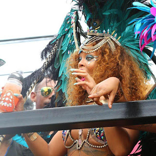 Rihanna carnival look