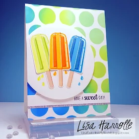Sunny Studio Stamps: Perfect Popsicles Customer Card Share by Lisa Harrolle 