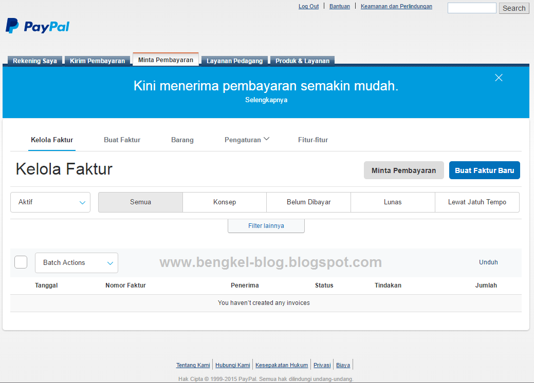 Cara Membuat Rekening PayPal Baru